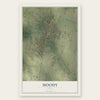 Moody, Texas map print, the full design