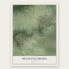 Mechanicsburg, Illinois map print, the full design