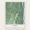 Lloyd, New York map print, the full design