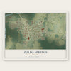 Zolfo Springs, Florida map print, the full design
