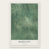 Bluff City, Arkansas map print, the full design