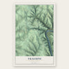 Triumph, Pennsylvania map print, the full design