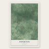Piperton, Tennessee map print, the full design