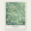 Ohioville, Pennsylvania map print, the full design