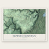 Mowbray Mountain, Tennessee map print, the full design