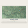 Wheatland, New York map print, the full design