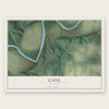 Cave, Missouri map print, the full design