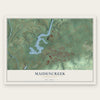 Maidencreek, Pennsylvania map print, the full design