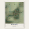 Rush Hill, Missouri map print, the full design