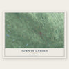 Town of Camden, New York map print, the full design