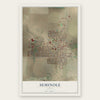 Seminole, Texas map print, the full design