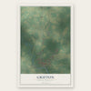 Grifton, North Carolina map print, the full design