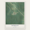 McMullen, Alabama map print, the full design