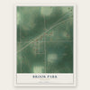 Brook Park, Minnesota map print, the full design