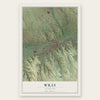 Wray, Colorado map print, the full design