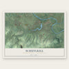Schuylkill, Chester County, Pennsylvania map print, the full design