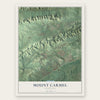 Mount Carmel, Tennessee map print, the full design