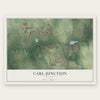 Carl Junction, Missouri map print, the full design