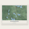 Kinderhook, Michigan map print, the full design