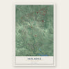 Holmdel, New Jersey map print, the full design
