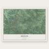 Heflin, Alabama map print, the full design