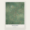 Munford, Alabama map print, the full design
