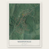 Keedysville, Maryland map print, the full design