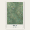 Katie, Oklahoma map print, the full design