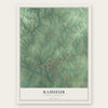 Ramseur, North Carolina map print, the full design