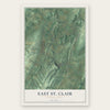 East St. Clair, Pennsylvania map print, the full design