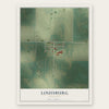 Louisburg, Minnesota map print, the full design