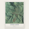 Lower Yoder, Pennsylvania map print, the full design