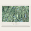 Kent, New York map print, the full design