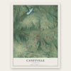 Caneyville, Kentucky map print, the full design