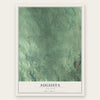 Augusta, New York map print, the full design