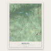 Berlin, Ionia County, Michigan map print, the full design