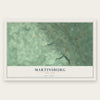 Martinsburg, New York map print, the full design