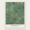 Moundville, Wisconsin map print, the full design