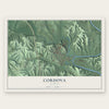 Cordova, Alabama map print, the full design