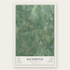 Richmond, Rhode Island map print, the full design