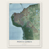 Punta Gorda, Florida map print, the full design