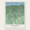 Williamson, New York map print, the full design