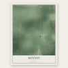 Bonney, Texas map print, the full design