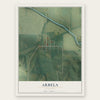 Arbela, Missouri map print, the full design