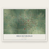 Breckenridge, Missouri map print, the full design