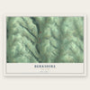 Berkshire, New York map print, the full design