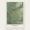 Antimony, Utah map print, the full design