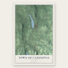 Town of Cazenovia, New York map print, the full design