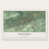 Tredyffrin, Pennsylvania map print, the full design