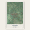 Cushing, Oklahoma map print, the full design